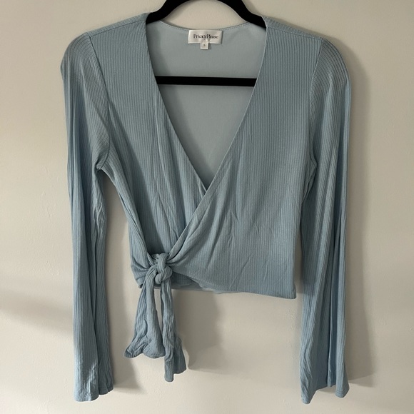 Revolve top privacy please Nikita small blue - Picture 2 of 8